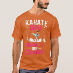 Karate-Kämpferin Schwarzgurt-Lektion Training B T-Shirt