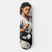 Karate, Kampfkunst Skateboard (Vorderseite)