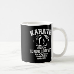 Karate Kampfsport Definition Lustig Schwarzer Gürt Kaffeetasse