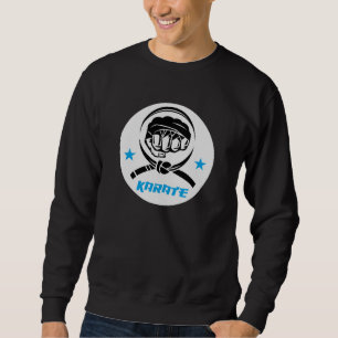 Karate Kampfsport Schwarzgurt Sweatshirt