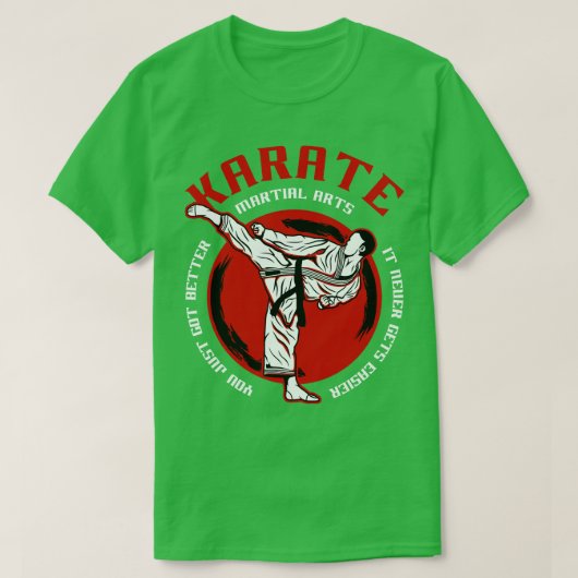 KARATE KAMPFSPORT T-Shirt (Design vorne)