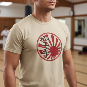 Karate Kanji aufgehende Sonne T-Shirt