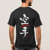 Karate-KANJI T-Shirt (Rückseite)