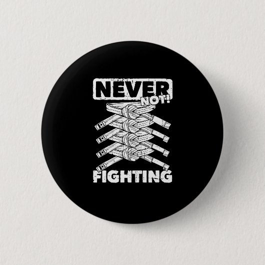 Karate - Karate für Kampfkunst Button (Vorderseite)