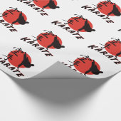 Karate-Karate Geschenkpapier (Ecke)