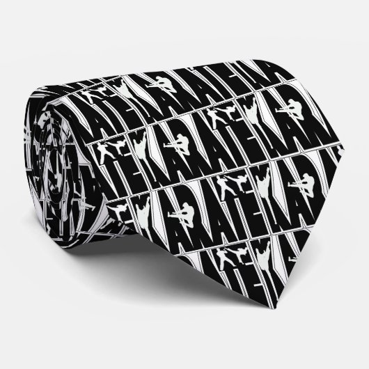 KARATE, KARATE, KARATE, KARATE, KARATE, KARATE,… KRAWATTE (Gerollt)