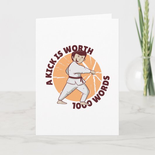 Karate Karte (Vorderseite)