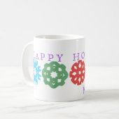 Karate Kat frohe Feiertage--zu personifizieren Kaffeetasse (Vorderseite Links)