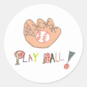 Karate Kat Graphics Baseball Aufkleber