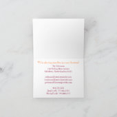 Karate Kat Graphics change-of-address card Ankündigung (Innenseite)