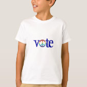 Karate Kat Graphics "vote" Shirt (Vorderseite)