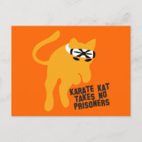 Karate KAT (Katze) nimmt keine Gefangenen