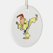 Karate Keramikornament (Rechts)