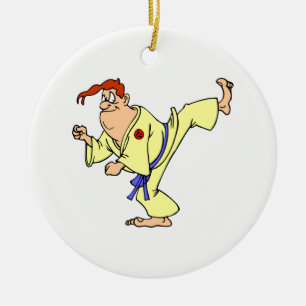 Karate Keramikornament