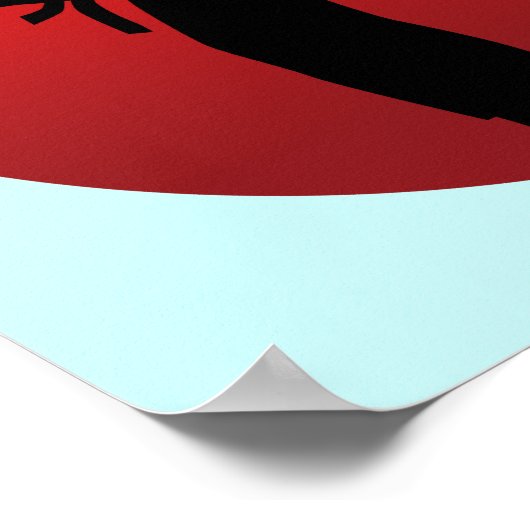 KARATE keri Poster (Ecke)