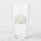 Karate Kick Bear Glas (Rückseite)