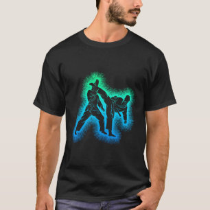 Karate Kickboxen Taekwondo Jungen Kinder  T-Shirt