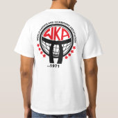 Karate-Kickboxing-Klassik T-Shirt (Rückseite)