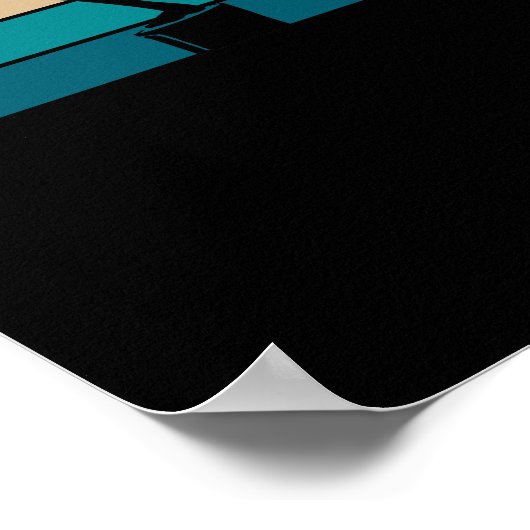 Karate Kid - Crane Kick Poster (Ecke)