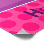 Karate Kid Girl Lila Rays Poster Red (Ecke)