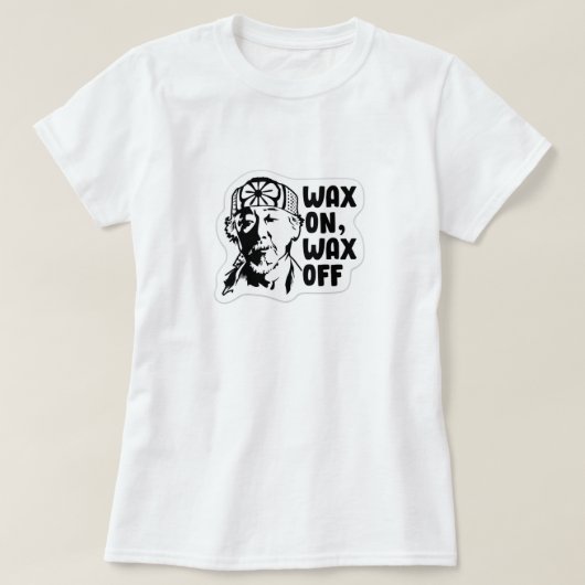 Karate Kid Inspirierte Miyagi Retro 80er Movie Wom T-Shirt (Design vorne)