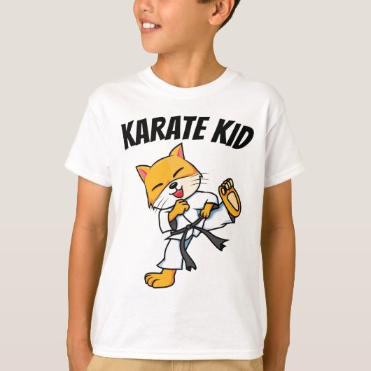 KARATE KID KIDS CAT-T - SHIRT (Vorderseite)