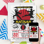 Karate Kid Martial Arts Cobra Kai Einladung