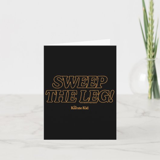 Karate Kid - Sweep The Leg Karte (Vorderseite)