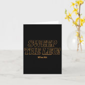 Karate Kid - Sweep The Leg Karte (Gelbe Blume)