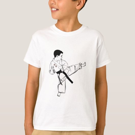 Karate Kid T-Shirt (Vorderseite)