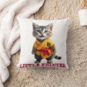 🥋 Karate Kitten Master - Cute Fighter Kissen (Decke)