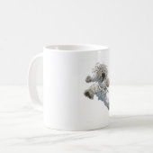 Karate Komondor � Flauschiger Kämpferhund Kaffeetasse (Vorderseite Links)
