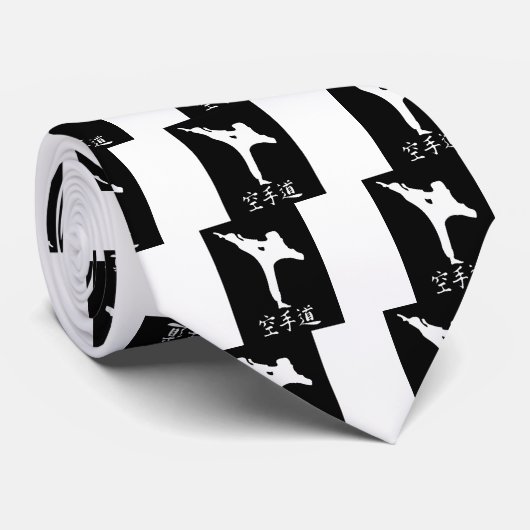 Karate Krawatte (Gerollt)