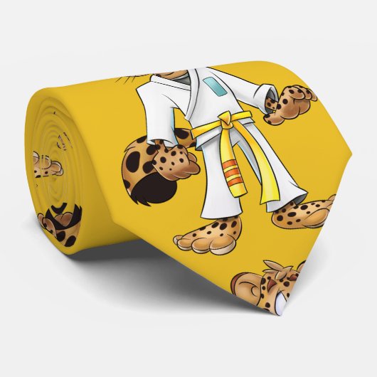 Karate-Krawatte Krawatte (Gerollt)