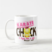 Karate-Küken 1 Kaffeetasse (Links)