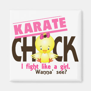 Karate-Küken 1 Magnet