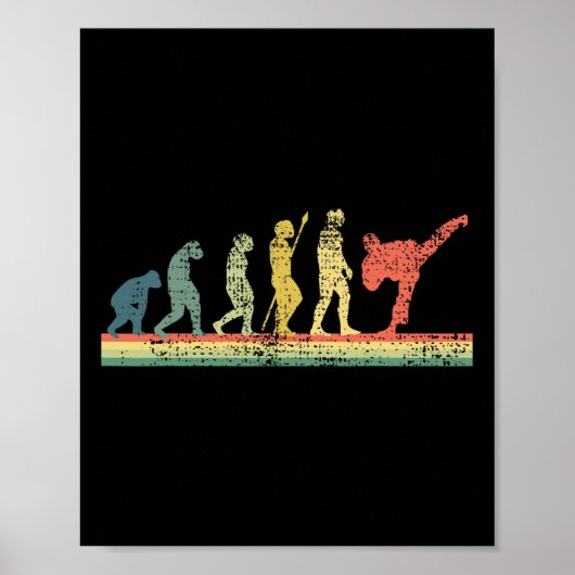 Karate Kung Fu Material Arts Poster (Vorne)