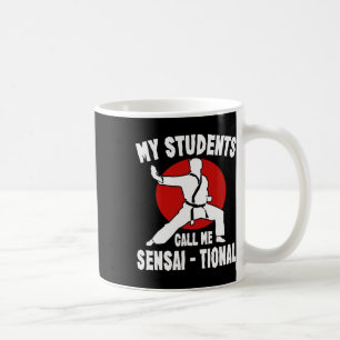 Karate Kung Fu Sensai Geschenk I Martial Arts Figh Kaffeetasse