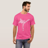 Karate Kung Fu T-Shirt (Vorne ganz)