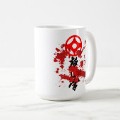 Karate Kyokushin Kaffeetasse (VorderseiteRechts)
