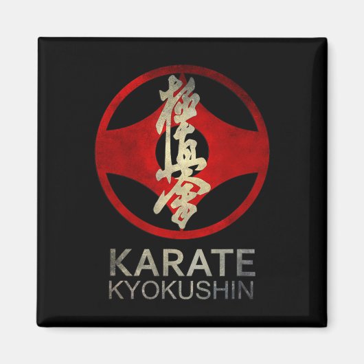 Karate Kyokushin Magnet (Vorne)