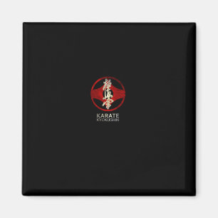 Karate Kyokushin Pullover Hoodie Magnet