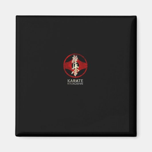 Karate Kyokushin Pullover Hoodie Magnet (Vorne)