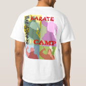 Karate-Lager-Shirt 2014 T-Shirt (Rückseite)