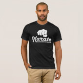 Karate - leerer HandT - Shirt (Vorne ganz)