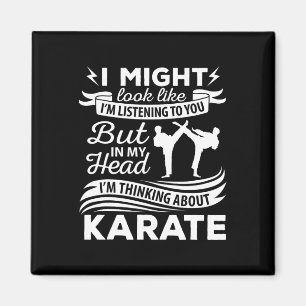 Karate-Lehrer Karateka-Schüler Liebhaber der Kampf Magnet