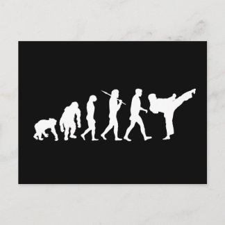 Karate Liebhaber Dojo-Schulungsgeschenk Postkarte