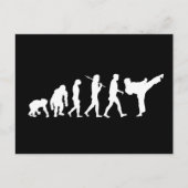 Karate Liebhaber Dojo-Schulungsgeschenk Postkarte (Vorderseite)