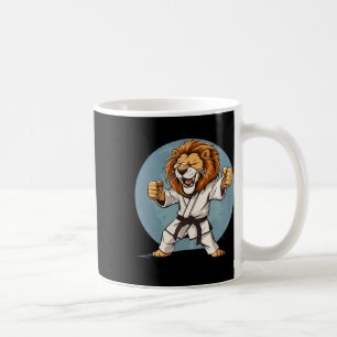 Karate Lion Kickboxing Taekwondo Jiu-jitsu Mixed M Kaffeetasse