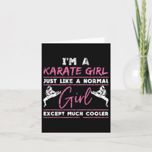 Karate Lover Athlete Women Gift Karate Karte